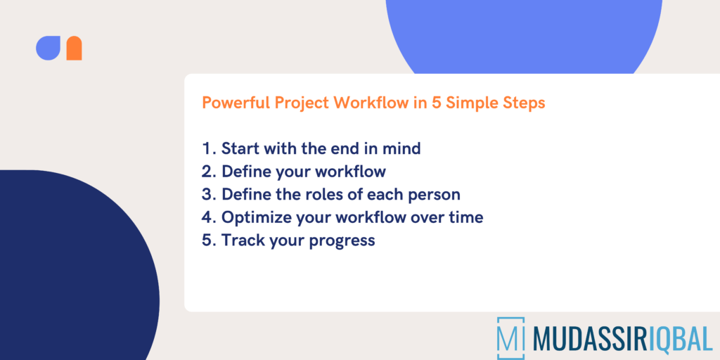Powerful Project Workflow in 5 Simple Steps